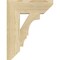 Ekena Millwork Balboa Slat Rough Sawn Bracket, Douglas Fir, 4"W x 14"D x 18"H BKT04X14X18BOA06RDF - alternate 3